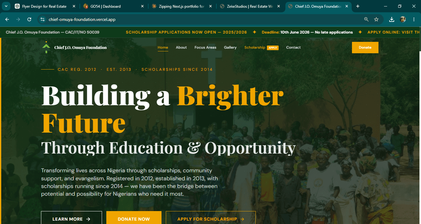 Chief J.O. Omuya Foundation